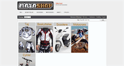 Desktop Screenshot of motoshop.dk