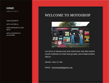 Tablet Screenshot of motoshop.com.au